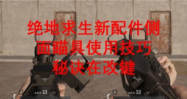 绝地求生侧面瞄具怎么用？设置方法一看便懂优势大