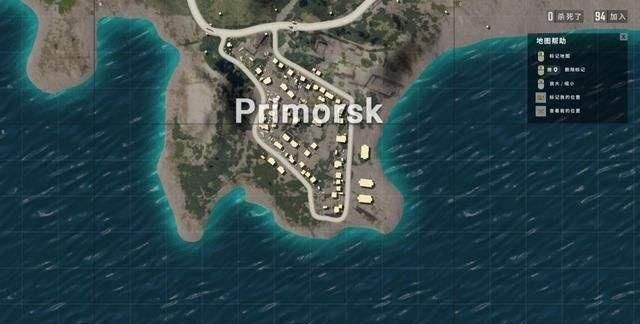吃鸡海岛图3大打野地点揭秘！P港少有人问津，水城成盒率低