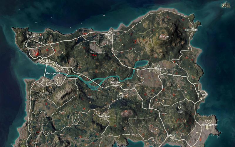 绝地求生打野
